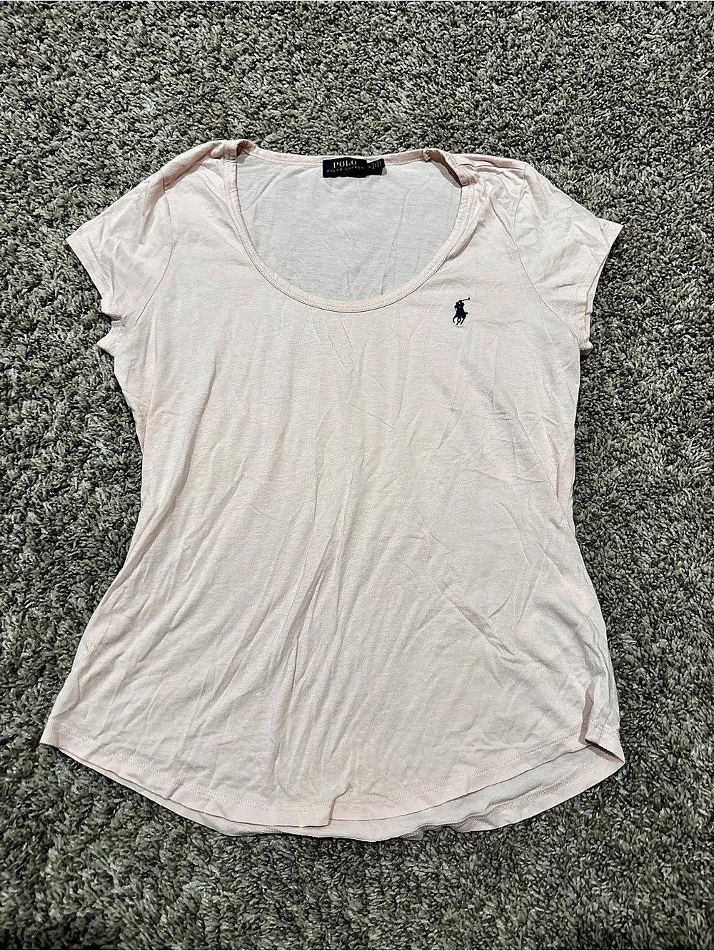 Polo Ralph Lauren Short Sleeve Tee in Pink Size Medium